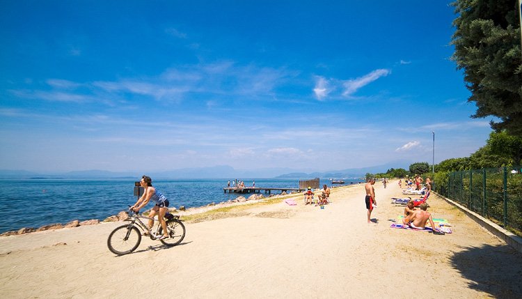 Camping del Garda - strand