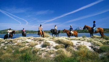 Sardinië - paardrijden