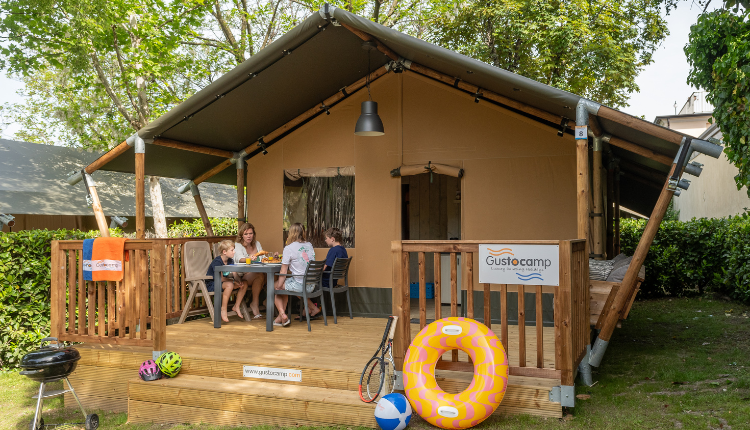 Safari tent Gusto XL - voorkant