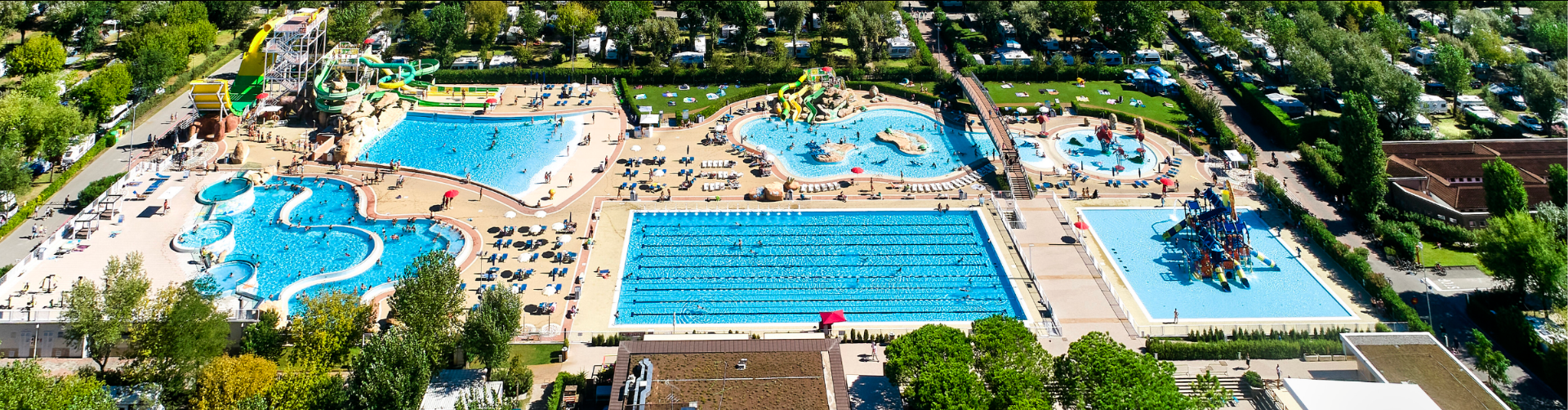 Camping Marina di Venezia Desktop Banner Gustocamp